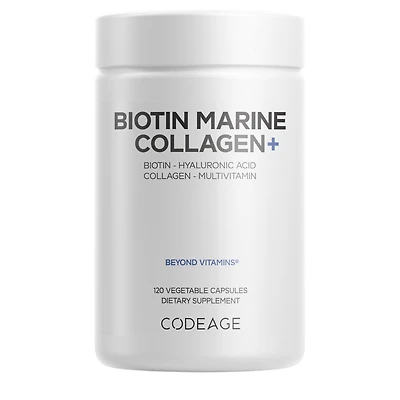 CODEAGE Marine Collagen Capsules with Hyaluronic Acid