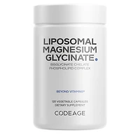 CODEAGE Liposomal Magnesium Bisglycinate with Black Pepper Extract