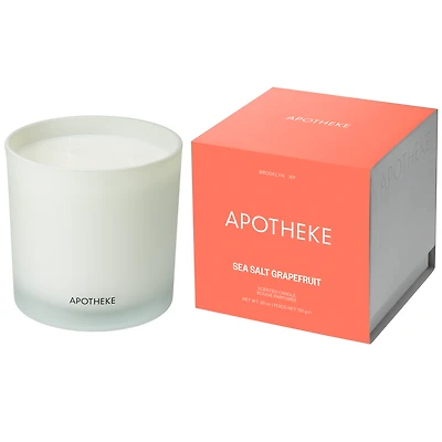 APOTHEKE Sea Salt Grapefruit 3-Wick Scented Candle