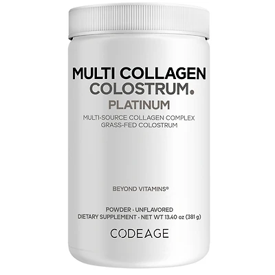 CODEAGE Multi Collagen Colostrum Powder with Lactoferrin
