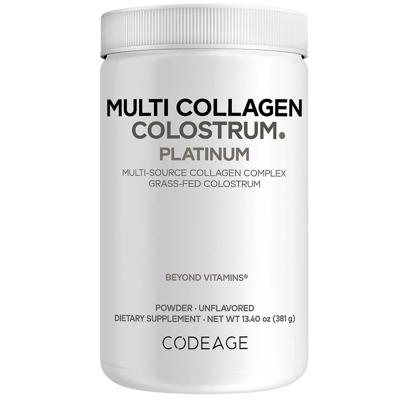 CODEAGE Multi Collagen Colostrum Powder with Lactoferrin