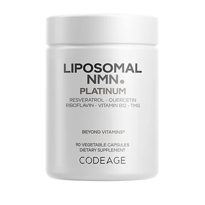 CODEAGE Liposomal NMN with Resveratrol, Quercetin & B Vitamins