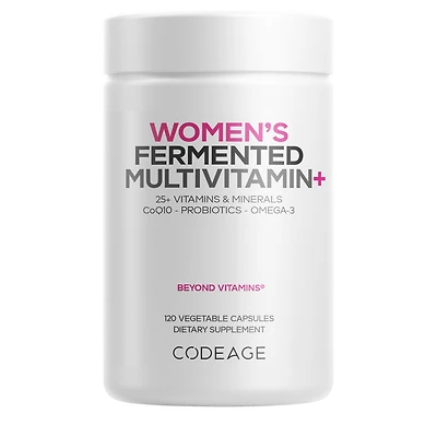 CODEAGE Women’s Fermented Multivitamin with Whole Foods & Probiotics