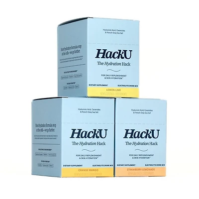 HackU The Hydration Hack Flavor Bundle