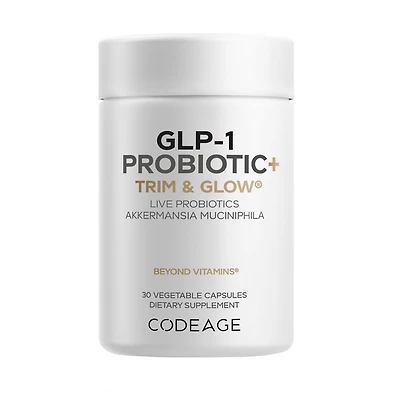 CODEAGE GLP-1 Probiotic with Akkermansia & Prebiotic Fiber