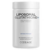 CODEAGE Liposomal Glutathione 1000 mg with Vitamin C & CoQ10