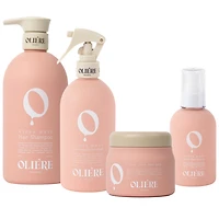 Oliere Paris Hydra Wave Curl-Defining Hydrating Frizz-Control Hair Care Set