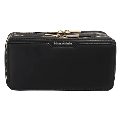 House of Harlow 1960 The Twill Nylon Cosmetic Organizer