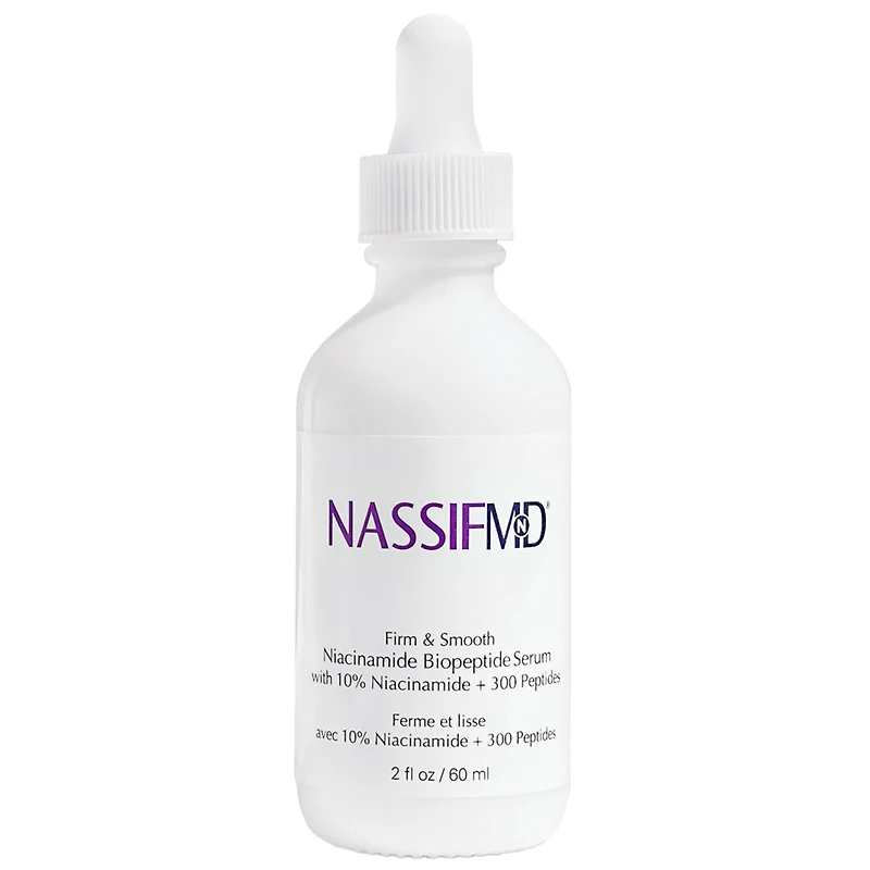 NassifMD Skincare Niacinamide Biopeptide Serum - oz