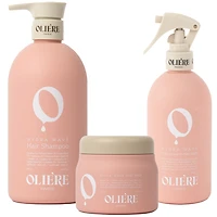 Oliere Paris Hydra Wave Essential Curl-Care Hair Care Trio