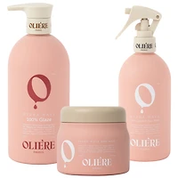 Oliere Paris Hydra Wave Curl-Defining Styling Hair Care Trio