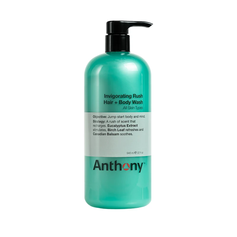 Anthony Invigorating Rush Hair & Body Wash - oz