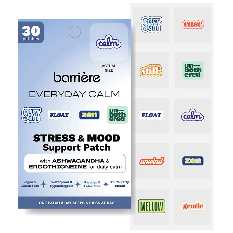 Barriere Everyday Calm Patch 30-Pack - Retro Relaxation