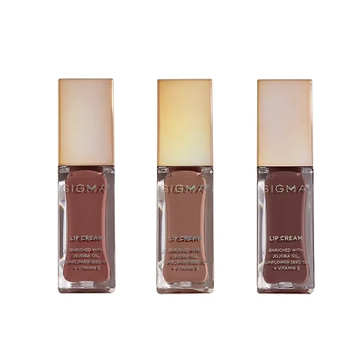 Sigma Beauty Lip Cream Trio