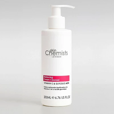 skinChemists Balancing Vitamin C & Glycolic Acid Cream Cleanser
