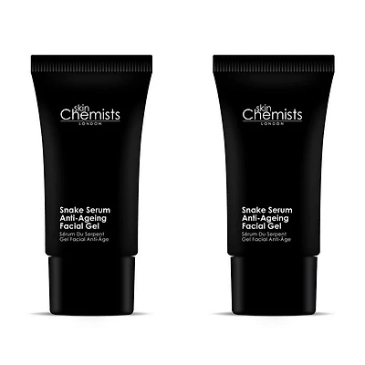 skinChemists Snake Serum Anti-Aging Facial Gel Duo Set - Duo Pack