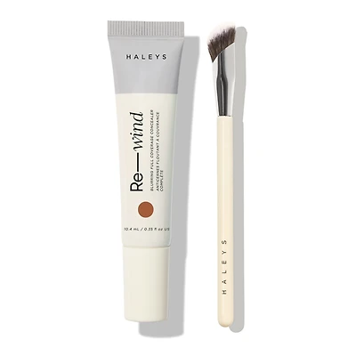 HALEYS Beauty Full Coverage Concealer & Brush Set