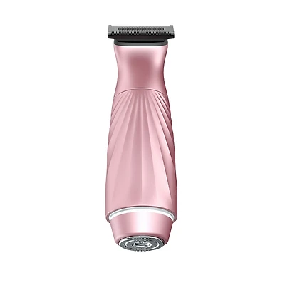 LILA by Akunbem 2-in-1 Bikini Trimmer & Shaver - Adjustable Magnetic Blades
