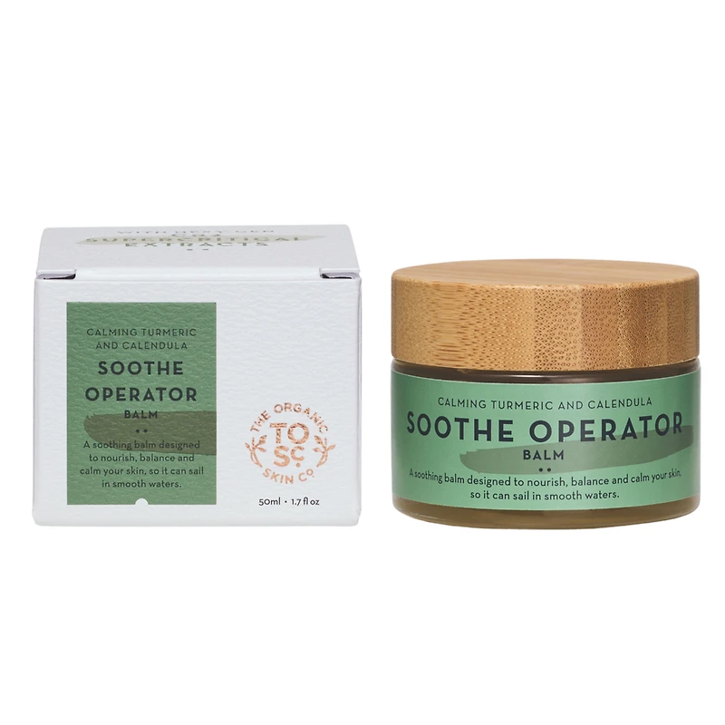 The Organic Skin Co. Soothe Operator Calming Turmeric & Calendula Balm
