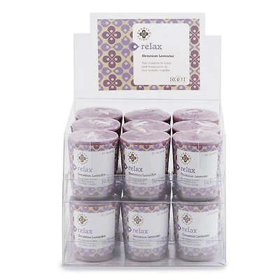 Root Candles Seeking Balance Aromatherapy - Relax Geranium Lavender