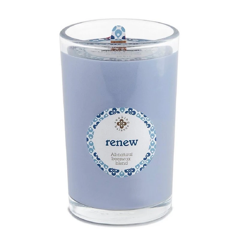 Root Candles Seeking Balance Renew - Seaside Cypress & Cedar Leaf Aromatherapy Candle