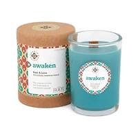 Root Candles Seeking Balance Awaken - Basil & Lime Aromatherapy Candle