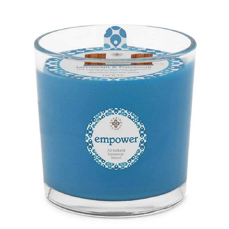 Root Candles Seeking Balance Empower - Lavandin & Patchouli Aromatherapy Candle