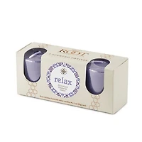 Root Candles Seeking Balance Aromatherapy - Relax Geranium Lavender