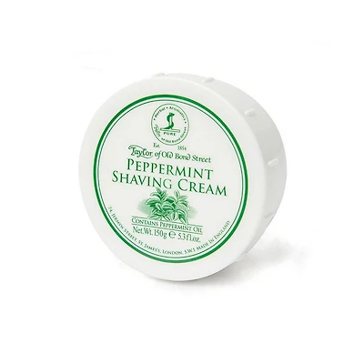 Taylor of Old Bond Street Peppermint Traditional Shaving Cream Bowl - Peppermint