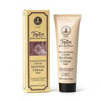 Taylor of Old Bond Street Sandalwood Traditional Luxury Shaving Cream