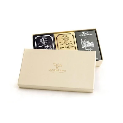 Taylor of Old Bond Street Mixed Bath Soap Gift Box