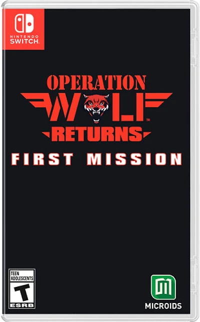 Operation Wolf Returns: First Mission-Day 1 Edition - Nintendo Switch - NEW