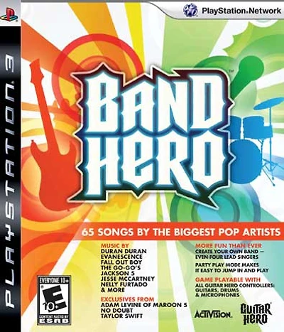 Band Hero (software only) - Playstation 3 - NEW