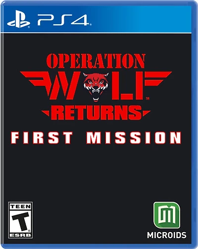 Operation Wolf Returns: First Mission-Day 1 Edition - Playstation 4 - NEW
