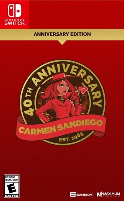 CARMEN SANDIEGO:40TH ANN - SWITCH - NEW
