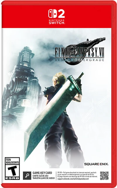 FINAL FANTASY VII REMAKE INTER - SWITCH 2 (KEY CARD