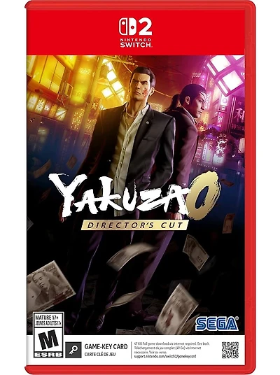 YAKUZA 0:DIRECTORS CUT - SWITCH 2 (KEY CARD