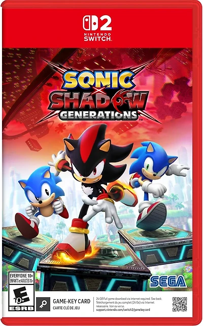 SONIC X:SHADOW GENERATIONS - SWITCH 2 (KEY CARD