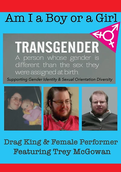 Am I A Boy Or Girl? Trey Mcgowan Drag King & Female Performer - NEW