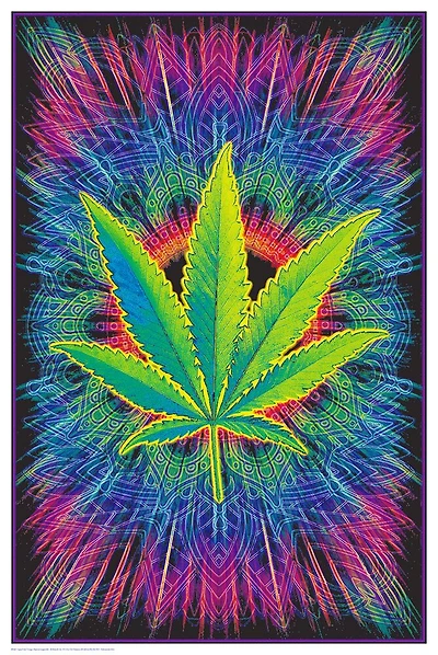 Canna Vibes - Blacklight - NEW