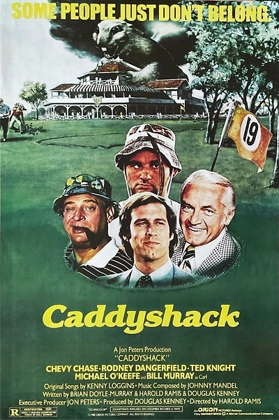 Caddyshack Movie Poster Golf Classic 24x36 - NEW