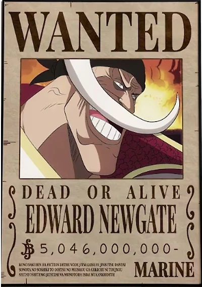 One Piece - Edward Newgate - NEW