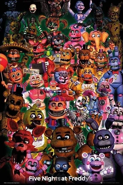 Five Nights at Freddy's Characters - NEW