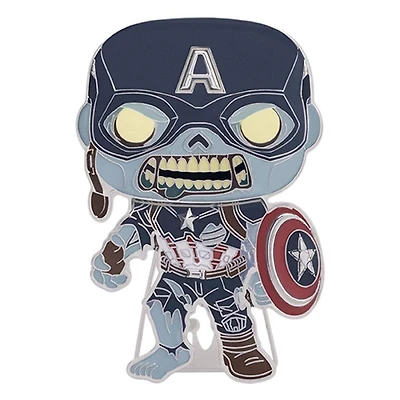 POP! PINS:ZOMBIE CAP AMERICA - NEW