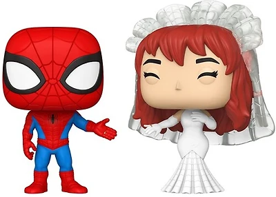 POP! SPIDER-MAN & MJ (WEDDING) - NEW