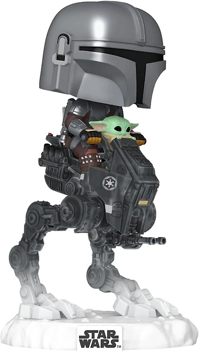 POP! MANDO & GROGU (AT-RT) - NEW