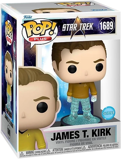 POP! JAMES T KIRK (GLITTER) - NEW