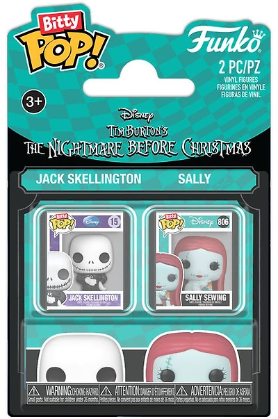 BITTY POP! JACK & SALLY 2PK - NEW