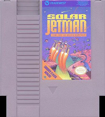 SOLAR JETMAN - NES - USED