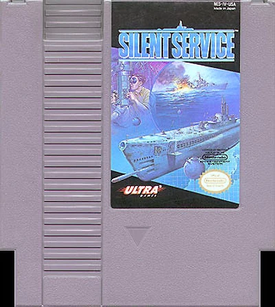 SILENT SERVICE - NES - USED